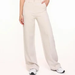 Olivia & Kate Broeken-Beige Basic-Pantalon