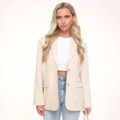 Olivia & Kate Blazers-Beige Studio Basic-Blazer