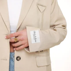 Olivia & Kate Blazers-Beige Studio-Blazer