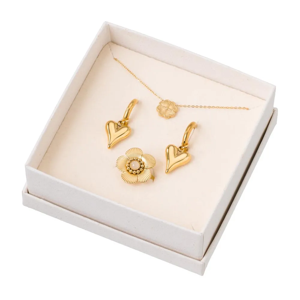 Olivia & Kate Sieraden Dozen-Creme -Sieraden Doosje