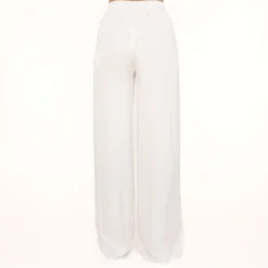 Olivia & Kate Broeken-Creme Tall Satijnen-Broek