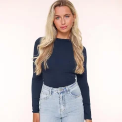 Olivia & Kate Tops-Donkerblauwe-Body