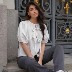 Olivia & Kate Broeken-Donkergrijze Basic-Pantalon