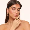 Olivia & Kate Ringen-Gouden Grote Statement Hart-Ring
