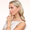 Olivia & Kate Ringen-Gouden Kleine Statement Verstelbare Hart-Ring