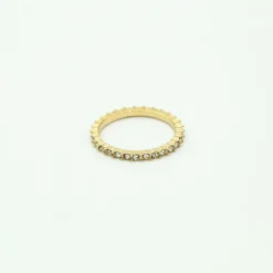 Olivia & Kate Ringen-Gouden Kristallen-Ring