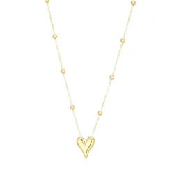 Olivia & Kate Kettingen-Gouden Statement Hartjes-Ketting