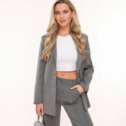 Olivia & Kate Blazers-Grijze Basic-Blazer