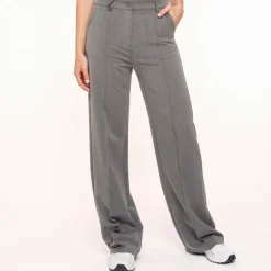 Olivia & Kate Broeken-Grijze Basic-Pantalon
