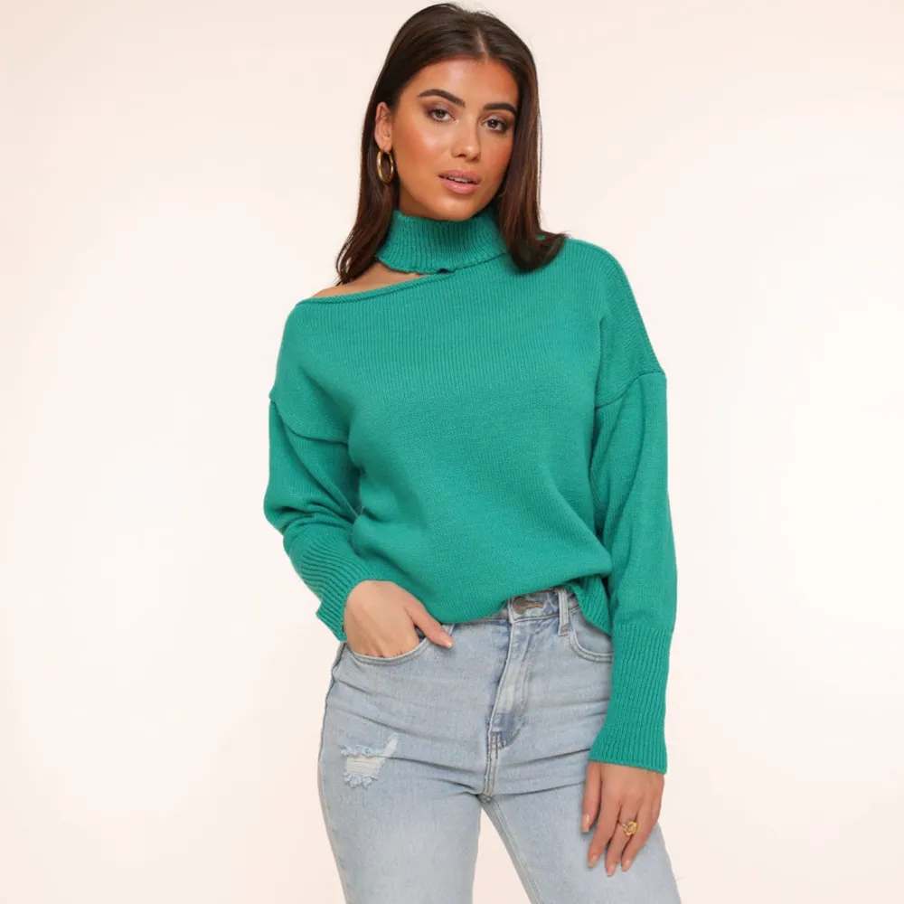 Olivia & Kate Truien-Groene Choker-Trui