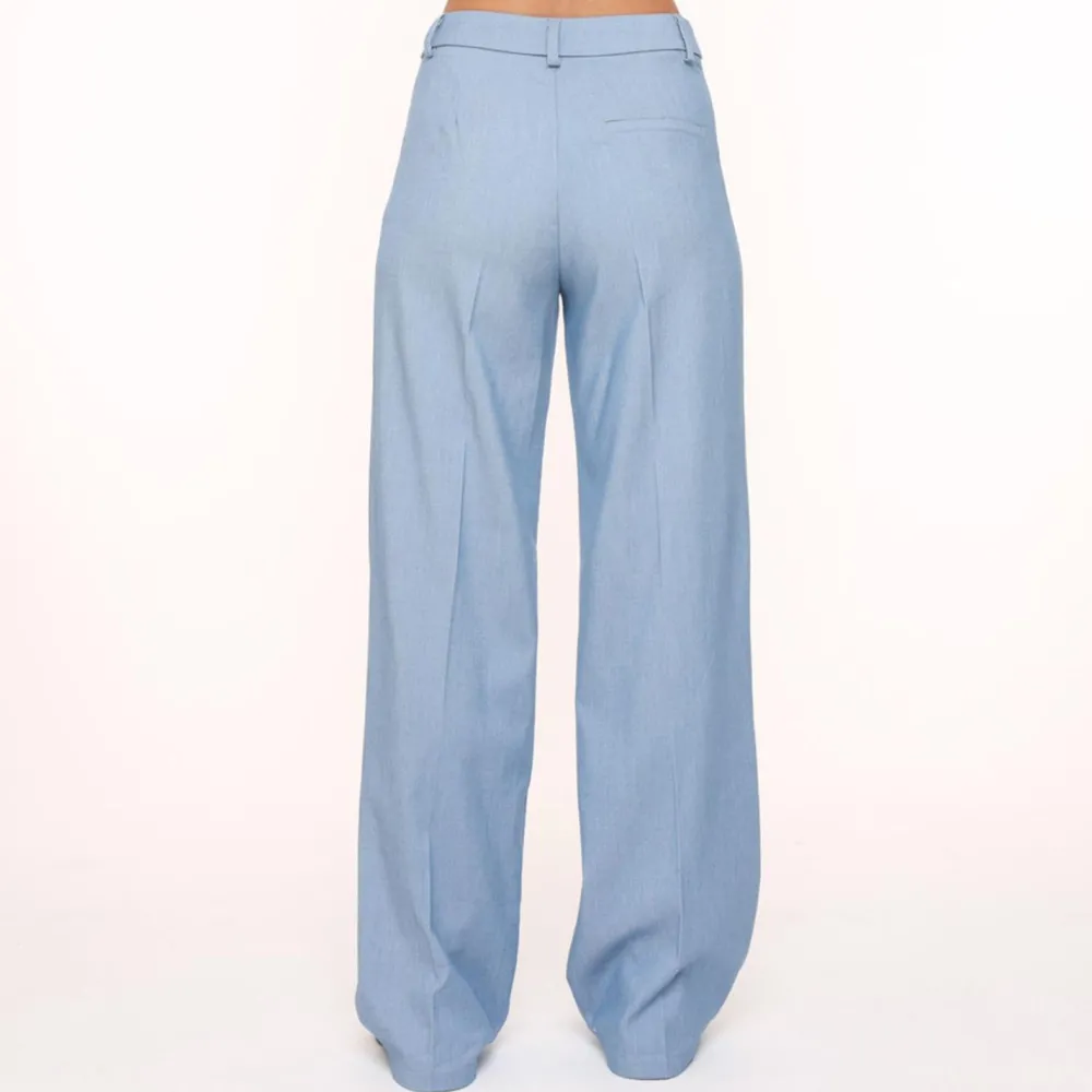 Olivia & Kate Broeken-Jeansblauwe Studio-Pantalon