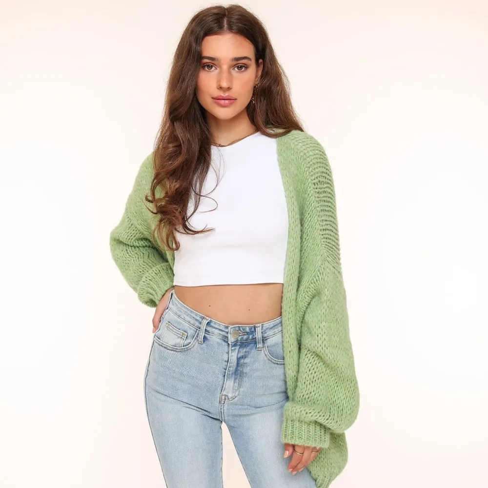 Olivia & Kate Vesten-Licht Groene Wollen-Vest