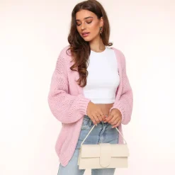 Olivia & Kate Vesten-Licht Roze Wollen-Vest