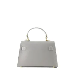 Olivia & Kate Tassen-Lichtgrijze Gouden Details-Tas