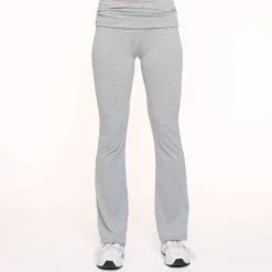 Olivia & Kate Broeken-Lichtgrijze Omgeslagen Rand Petite-Broek
