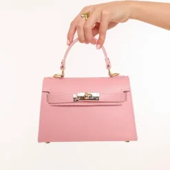 Olivia & Kate Tassen-Lichtroze Gouden Details-Tas