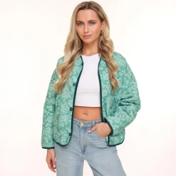 Olivia & Kate Jassen-Mintgroene Print-Jasje