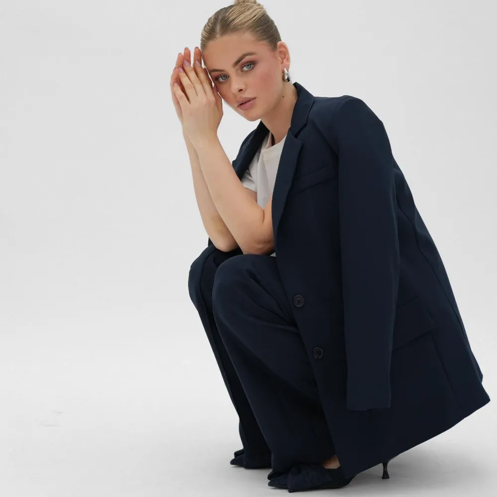 Olivia & Kate Blazers-Navy Blauwe Basic-Blazer