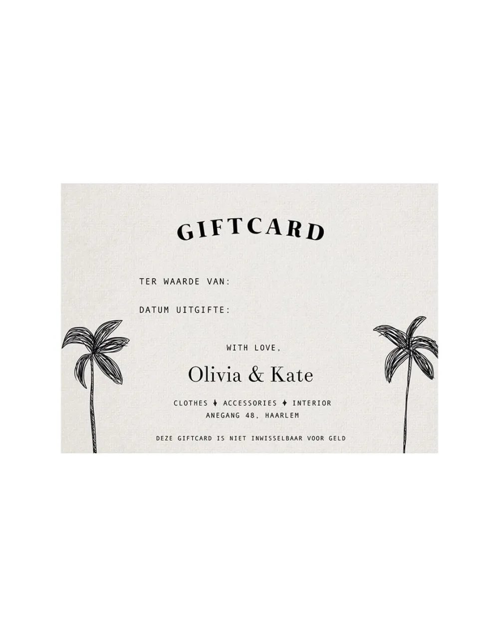 Olivia & Kate Tops- Giftcard