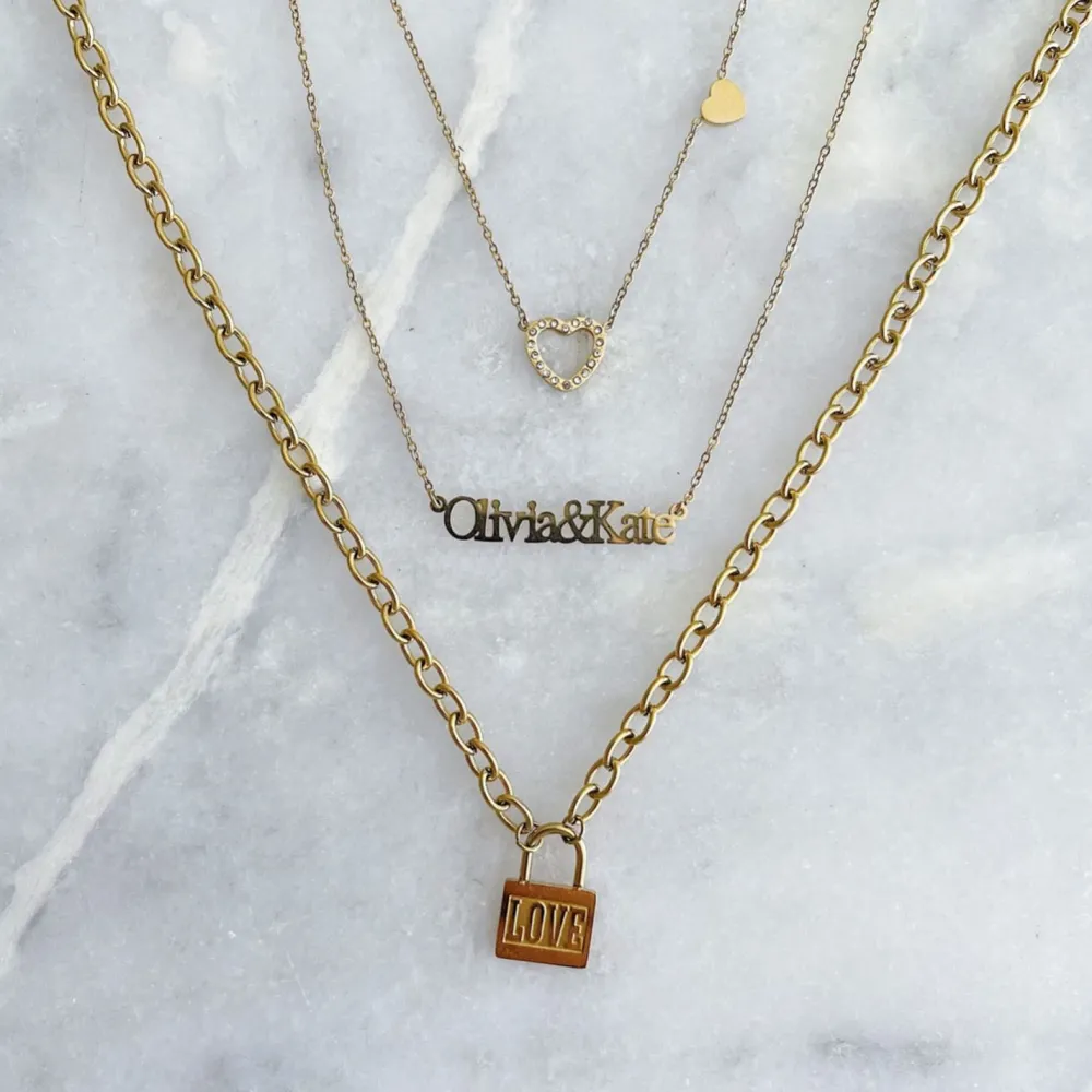Olivia & Kate Kettingen- Golden-Necklace