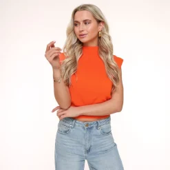 Olivia & Kate Tops-Oranje Spencer-Top