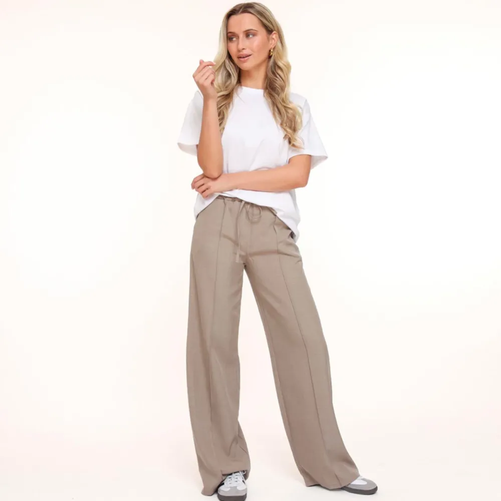 Olivia & Kate Tops-Witte Oversized Basic Ss-T-Shirt