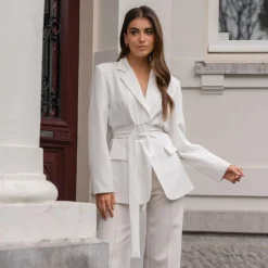 Olivia & Kate Blazers-Witte Riem-Blazer