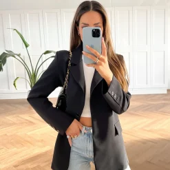 Olivia & Kate Blazers-Zwarte Classic-Blazer