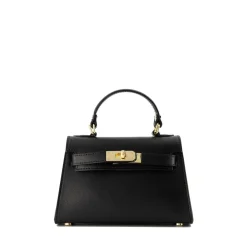 Olivia & Kate Tassen-Zwarte Gouden Details-Tas