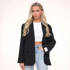 Olivia & Kate Blazers-Zwarte Studio Basic-Blazer