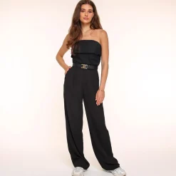 Olivia & Kate Broeken-Zwarte Wijde-Pantalon